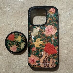 Casetify IPhone 15 Pro National Museum of Korea Peony case